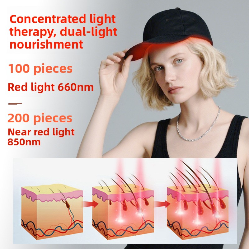 LED Red Light Therapy Hair Growth Cap