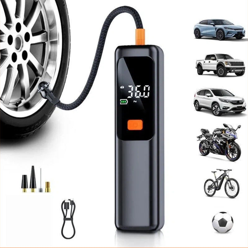 Portable Wireless Air Pump with Digital Display