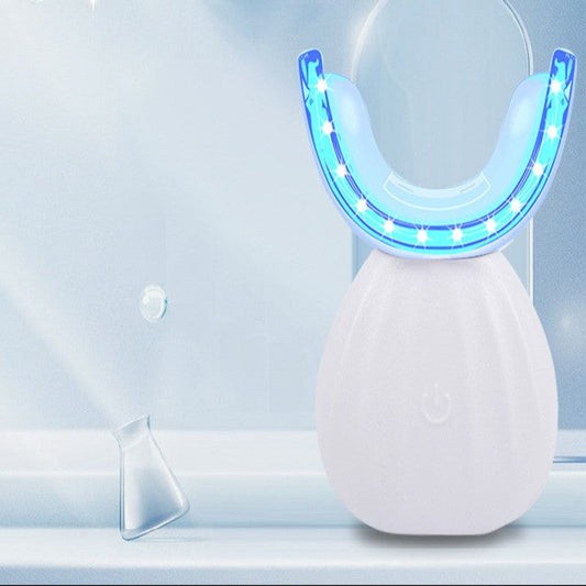 Wireless Teeth Whitening Device with Blue Light