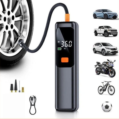 Portable Wireless Air Pump with Digital Display
