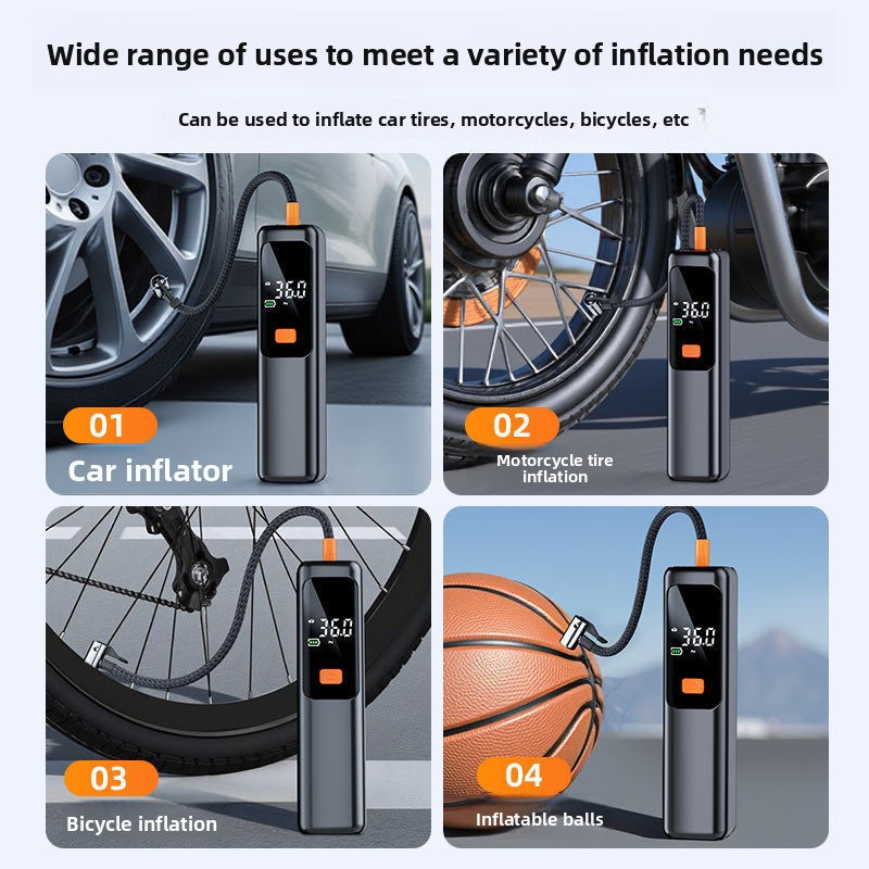 Portable Wireless Air Pump with Digital Display