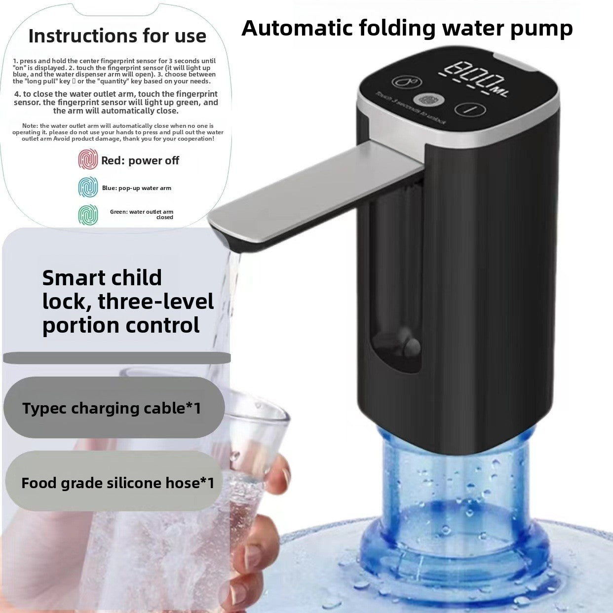Touch Screen Water Dispenser