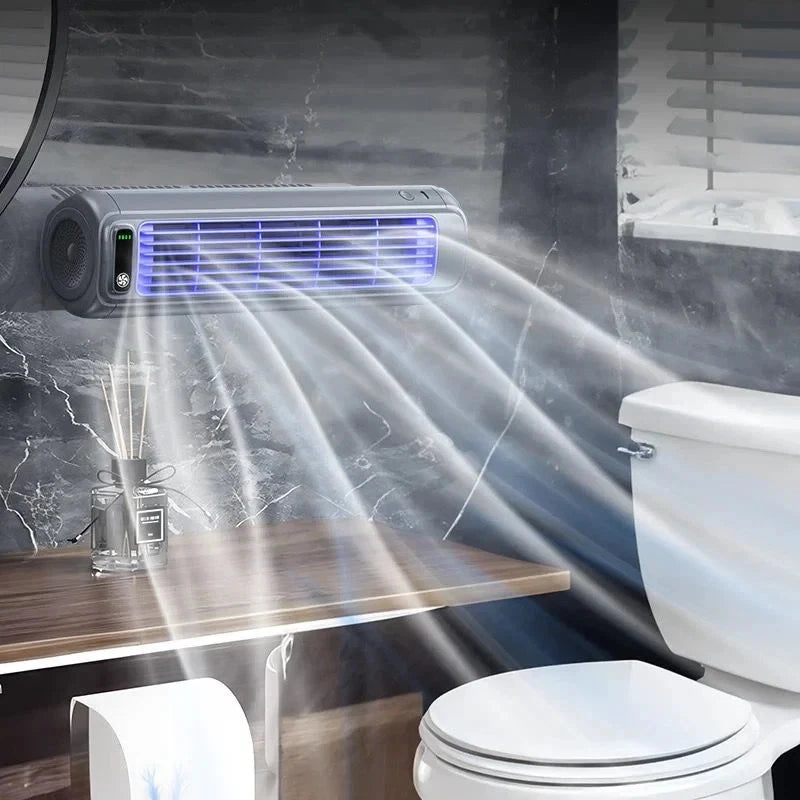 USB Rechargeable Wall Mounted Fan